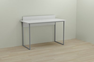 Компьютерный стол Ferrum-decor Скай 75x100x70 серый ДСП Белое 16мм 48-SKA151 фото