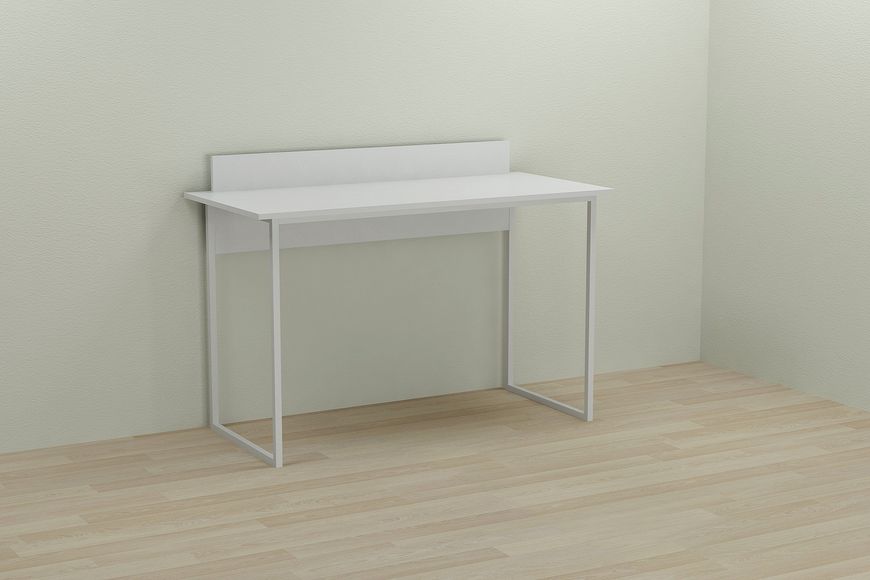 Комп'ютерний стіл Ferrum-decor Скай 75x140x70 білий ДСП Біле 16мм 48-SKA111 фото