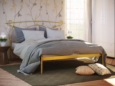 Кровать Метакам Florence 1 180x190 см, цвет колір Алюминий + усиленые ламелі ОЧ_3400101090203-1801904 фото