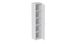 Пенал Анжело Ferrum-decor на 5 полок с дверью 1900x400x380 ДСП Белый 16 мм (ANG1007) 48-ANG1007 фото 1
