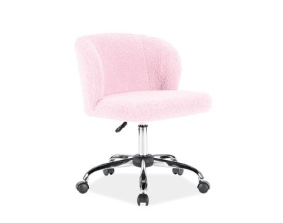 Крісло поворотне DOLLY BARANEK рожеве 43-OBRDOLLYBR фото