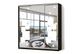 Шкаф-купе трехдверный Зеркало/Зеркало с рисунком пескоструй Стандарт 6072020-225 фото 8
