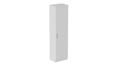 Пенал Анжело Ferrum-decor на 5 полок с дверью 1900x500x380 ДСП Белый 16 мм (ANG1049) 48-ANG1049 фото