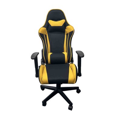 Кресло поворотное KRATOS черно/желтое 43-KRATOSYL фото