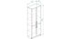 Шкаф Анжело Ferrum-decor 5 полок 4 двери 1900x800x380 ДСП Белый 16 мм (ANG2098) 48-ANG2098 фото 3