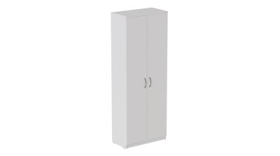 Шкаф Анжело Ferrum-decor на 5 полок 2 двери 1900x700x380 ДСП Белый 16 мм (ANG2049) 48-ANG2049 фото
