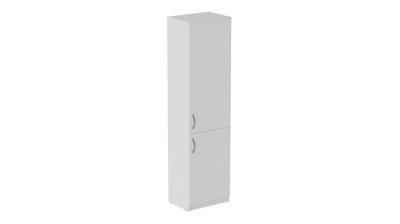 Пенал Анжело Ferrum-decor на 5 полок с 2 дверями 1900x500x380 ДСП Белый 16 мм (ANG1063) 48-ANG1063 фото